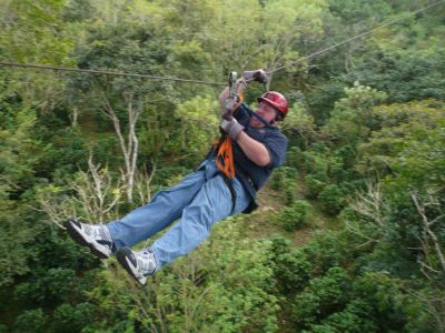 Ziplining in Nicaragua